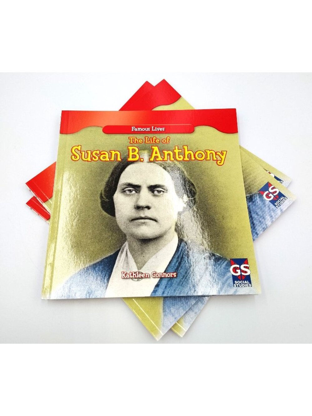 Life of Susan B Anthony Famous Lives Kids Reading Books Lot of 4 Social Studies